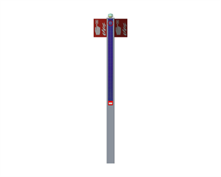 The TOTEM is a system for the manual signal of fire or emergency